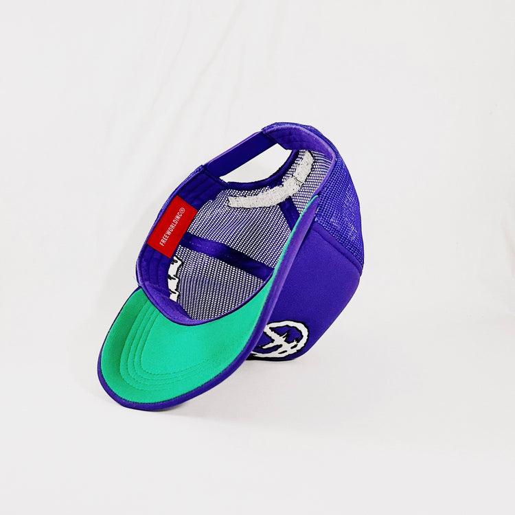 Purple Classic Logo Trucker Hat