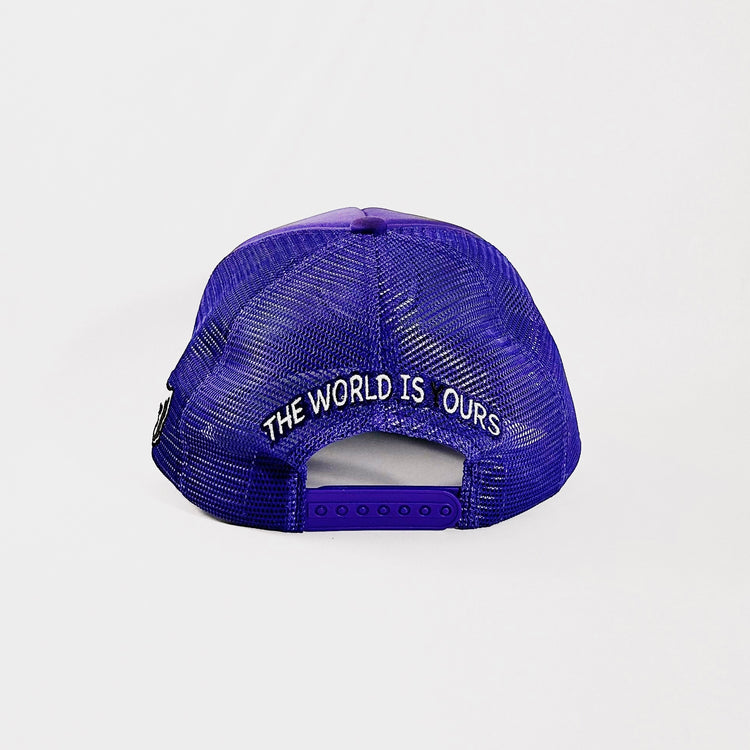 Purple Classic Logo Trucker Hat