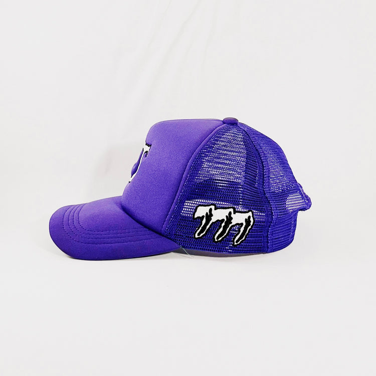 Purple Classic Logo Trucker Hat