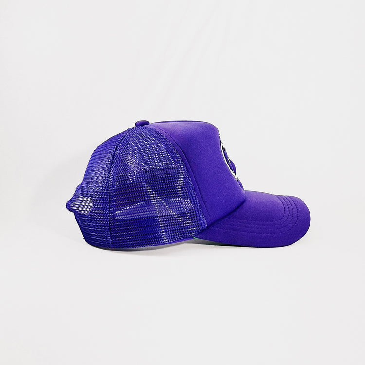 Purple Classic Logo Trucker Hat