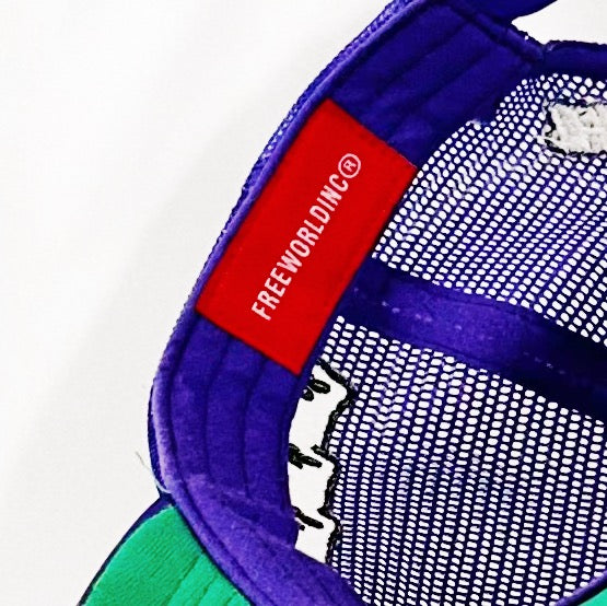Purple Classic Logo Trucker Hat