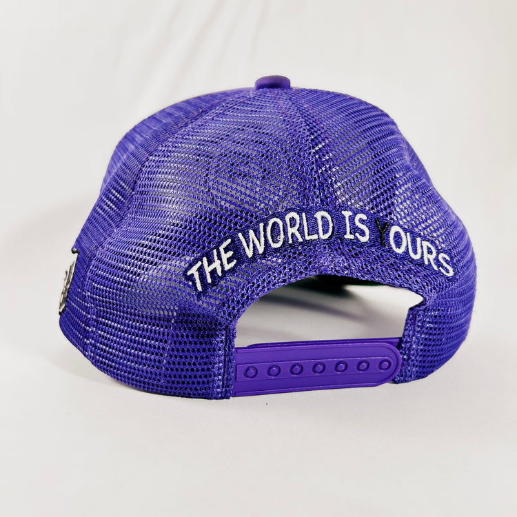 Purple Classic Logo Trucker Hat