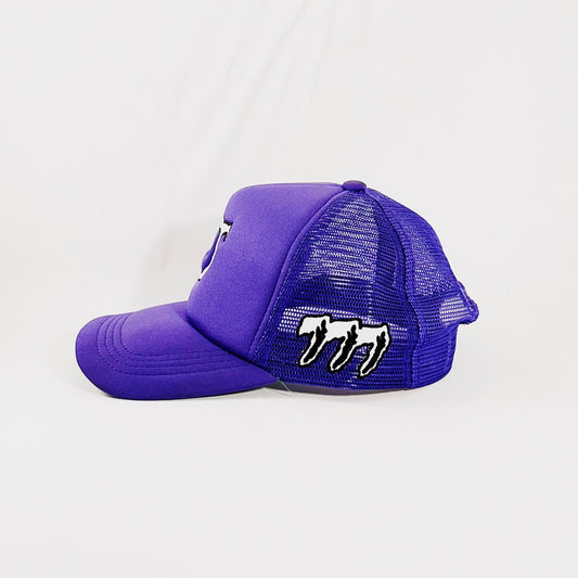 Purple Classic Logo Trucker Hat