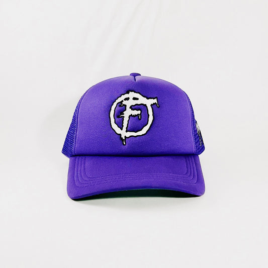 Purple Classic Logo Trucker Hat